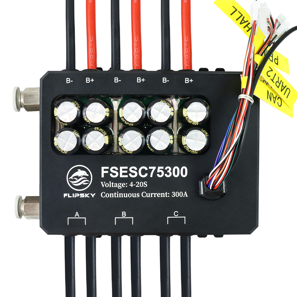 Vesc 75300 High Current Esc - فليبسكي FSESC 75300 84 فولت عالية
