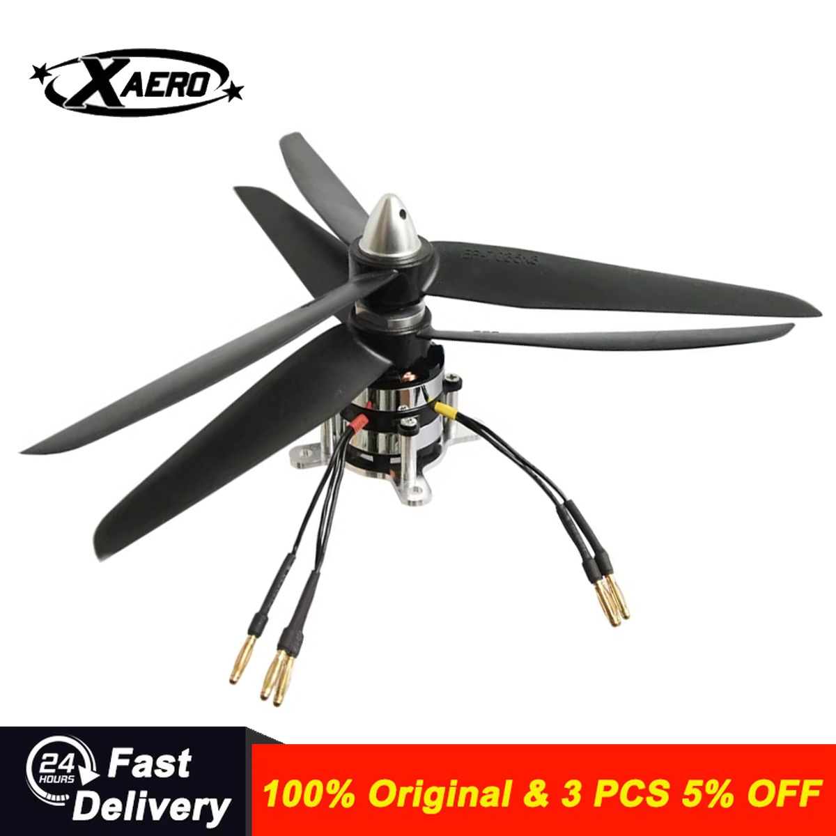 محرك XAERO DZP30 مزدوج بدون فر - مراجعة Brushless Motor Thrust Test Stand وسعره