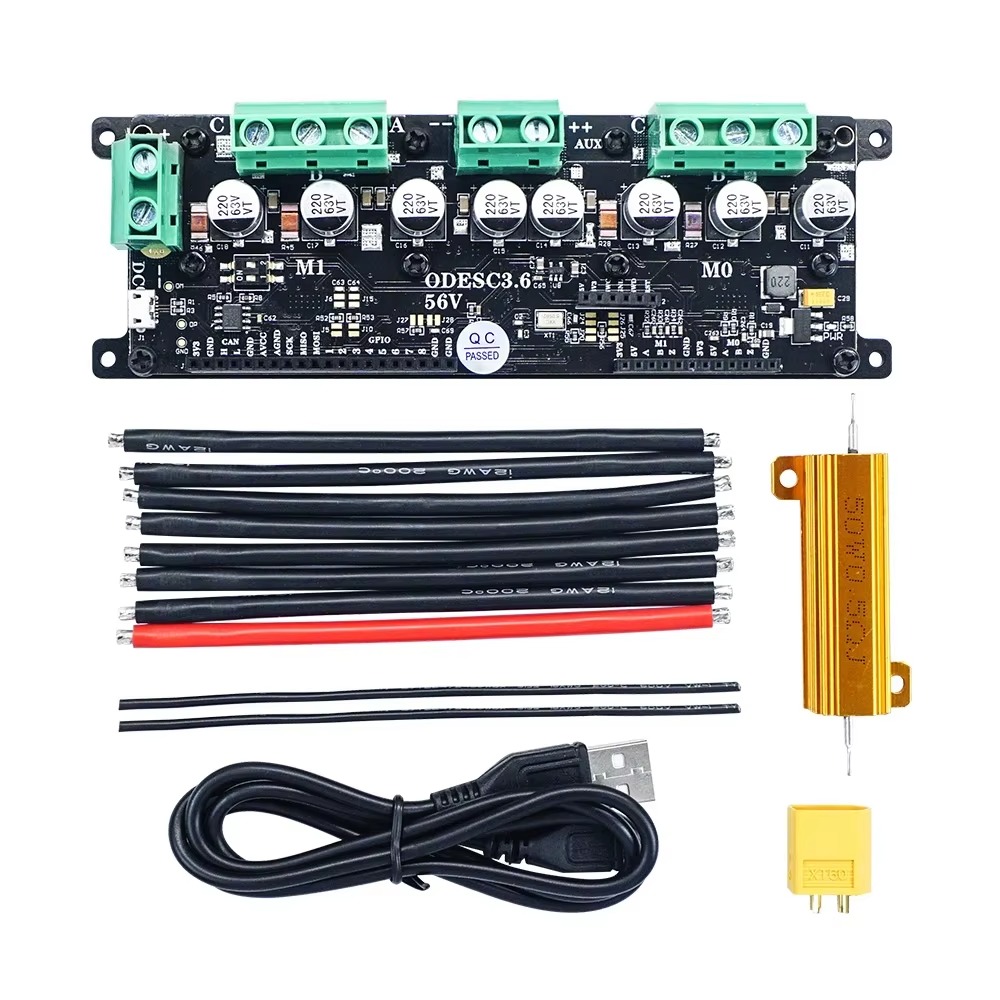 SmCpOdesc3.6 يعزز أداء المحركا - مراجعة Odrive Dual Brushless Motor Controller وسعره