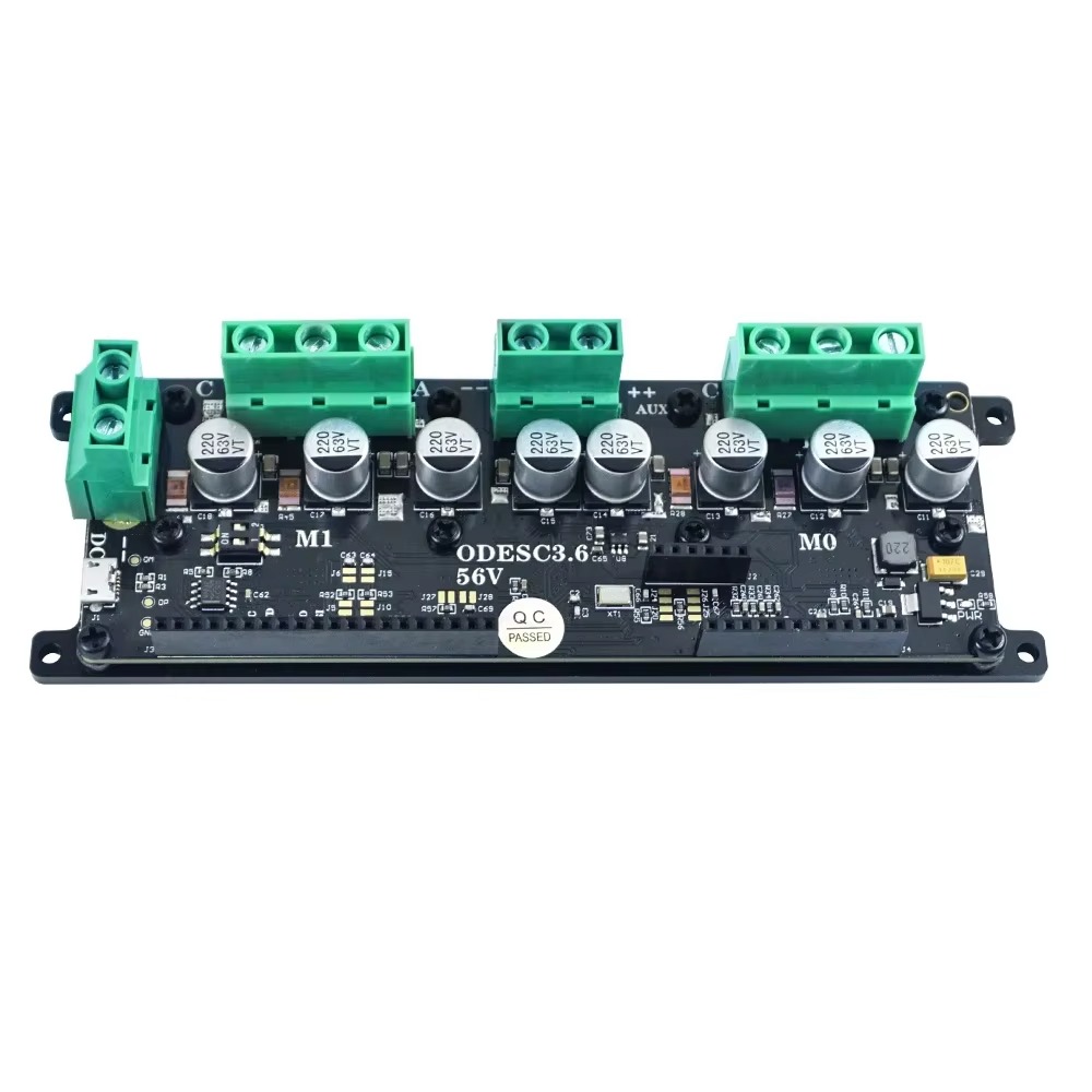 SmCpOdesc3.6 يعزز أداء المحركا - مراجعة Odrive Dual Brushless Motor Controller وسعره