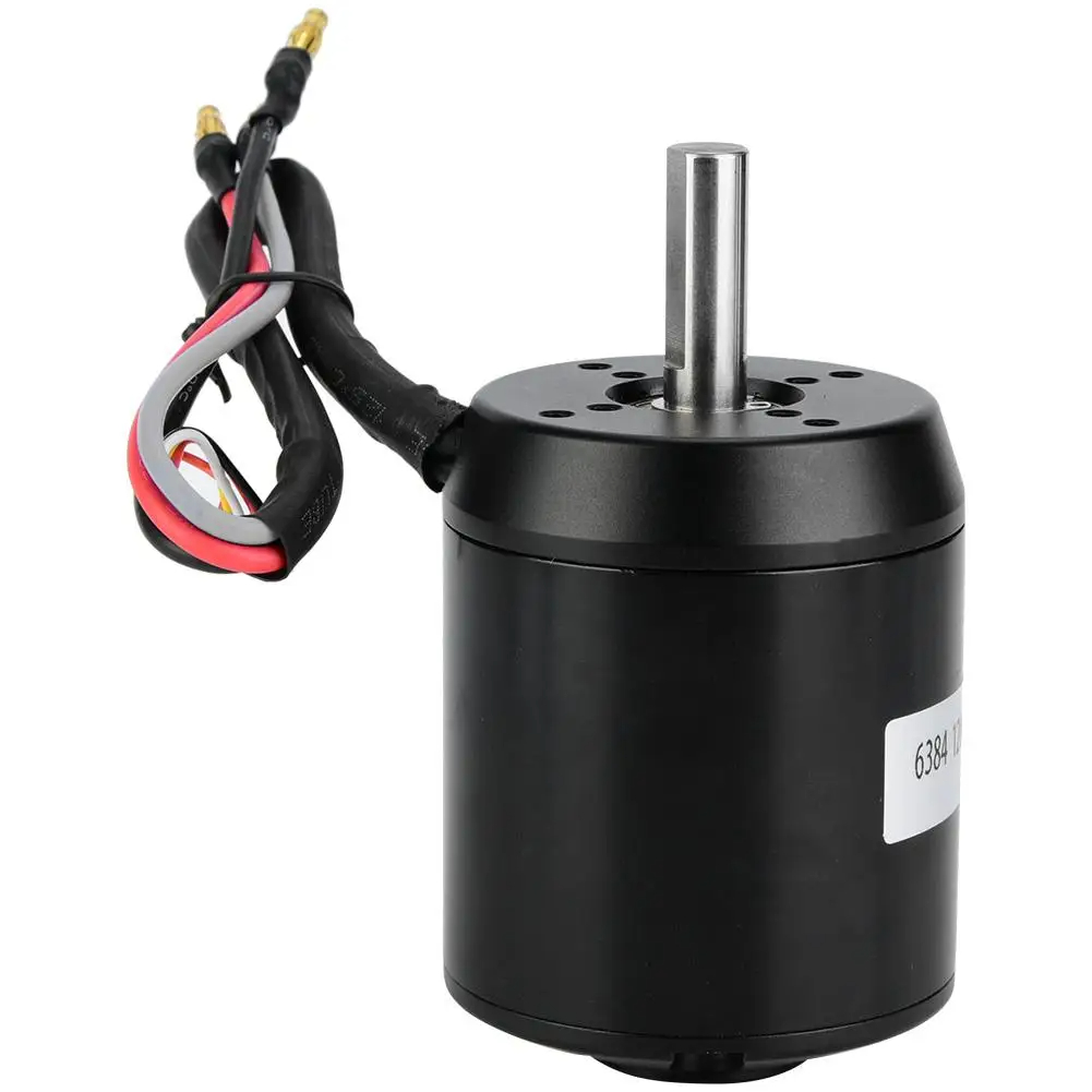 محرك بدون فرشاة 6384 120KV BLD - مراجعة 6384 Brushless Motor Sensored وسعره