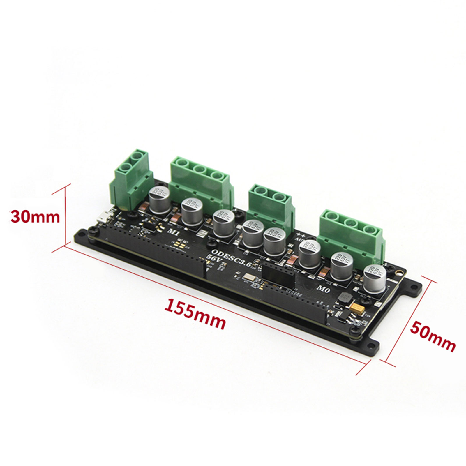 SEQURE-محرك بدون فرش عالي الأد - مراجعة Odrive Dual Brushless Motor Controller وسعره