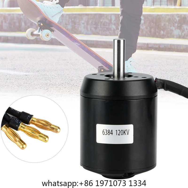 محرك BLDC خارجي بدون فرشاة مع  - مراجعة 6384 Brushless Motor Sensored وسعره