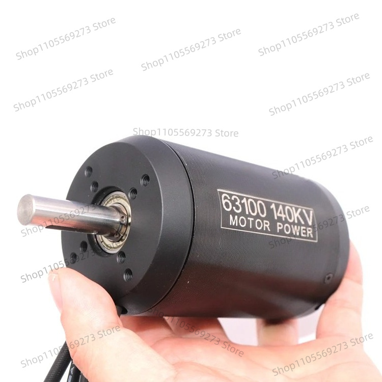 محرك تيار مستمر بدون فرشاة ذو  - مراجعة 63100 Brushless Motor 140Kv وسعره